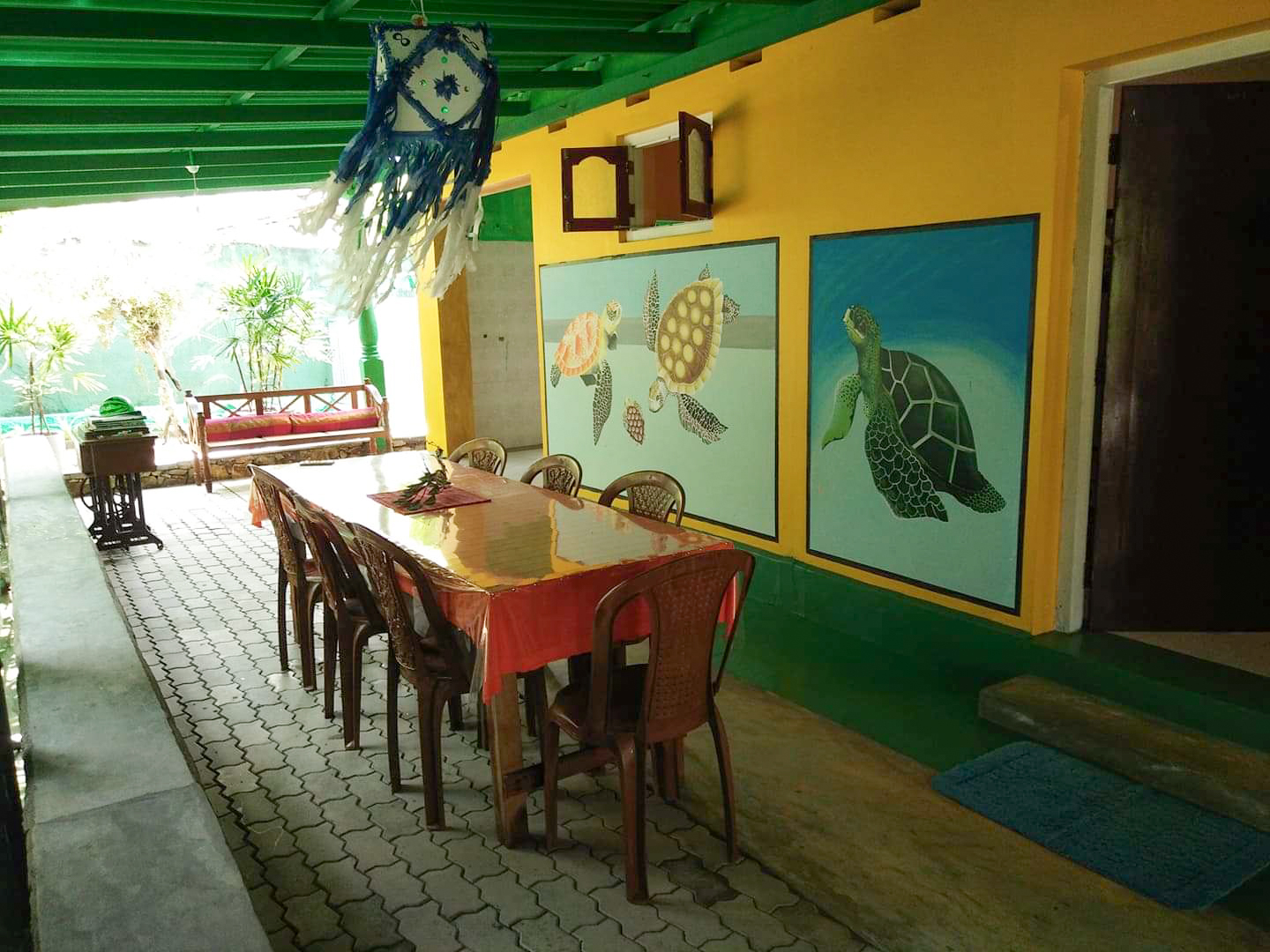 【スリランカ – アンバランゴダ】ウミガメ保護プログラム宿泊先画像