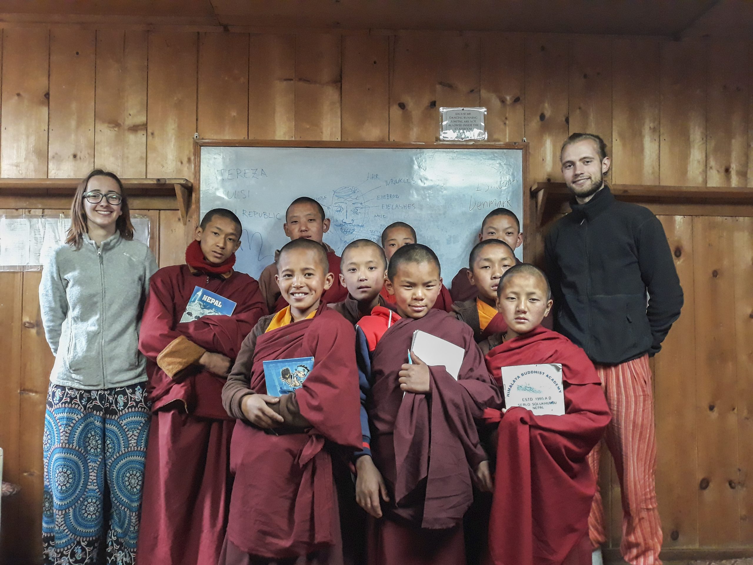 【ネパール – カトマンズ】仏教僧院教育プログラムスケジュール画像