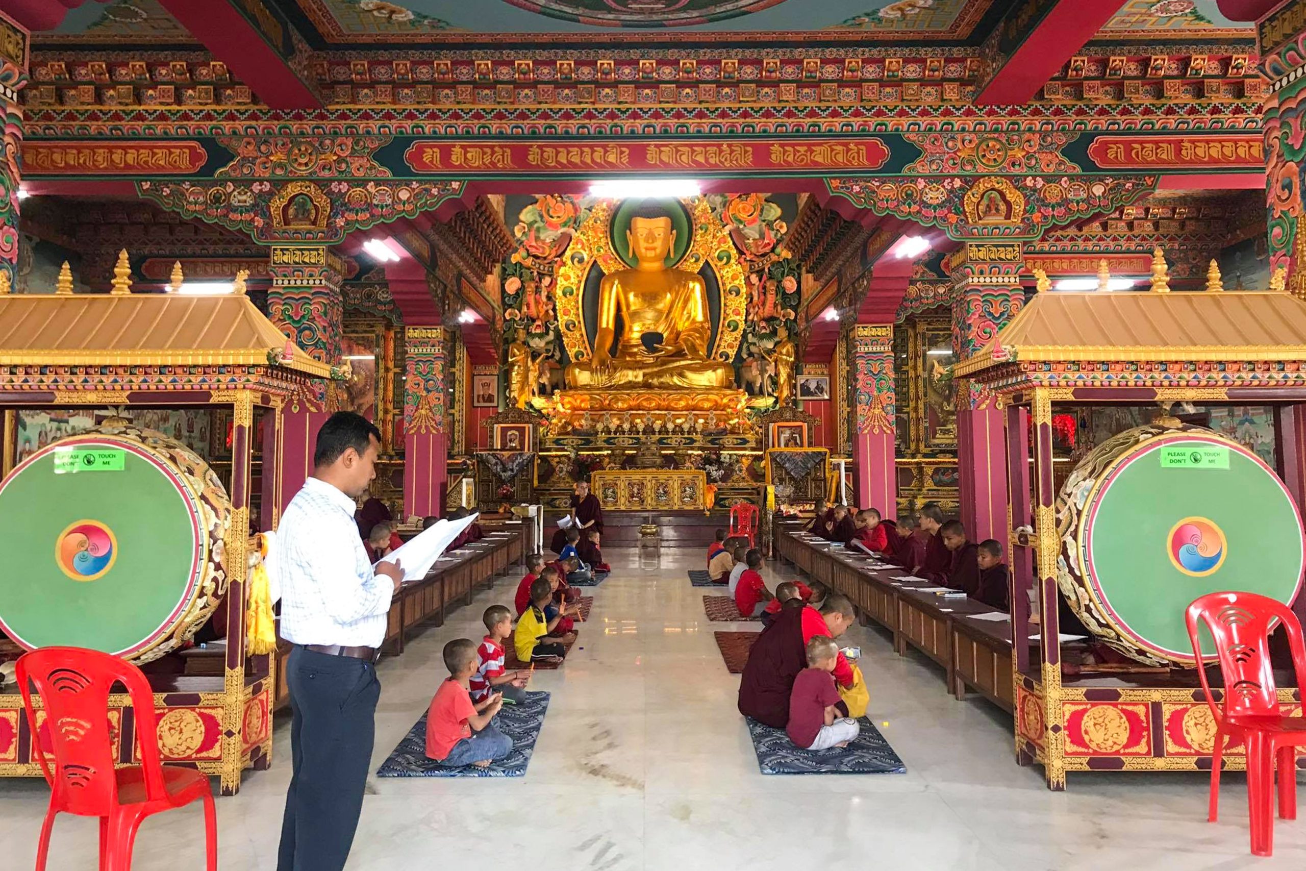 【ネパール – カトマンズ】仏教僧院教育プログラムスケジュール画像