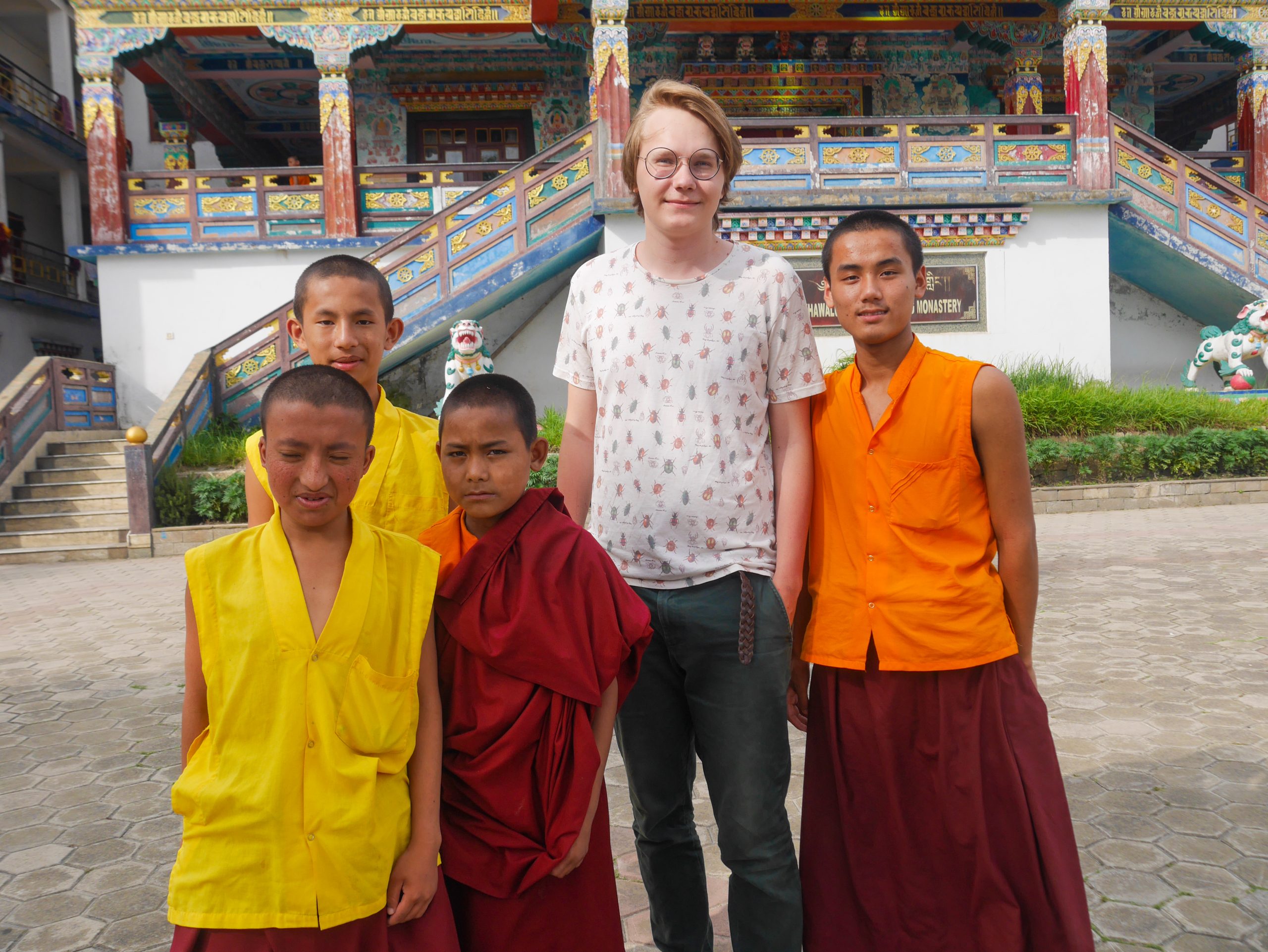 【ネパール – カトマンズ】仏教僧院教育プログラム業務内容画像