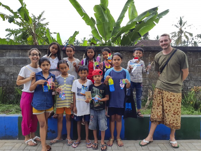 【インドネシア – ウブド】環境教育プログラム