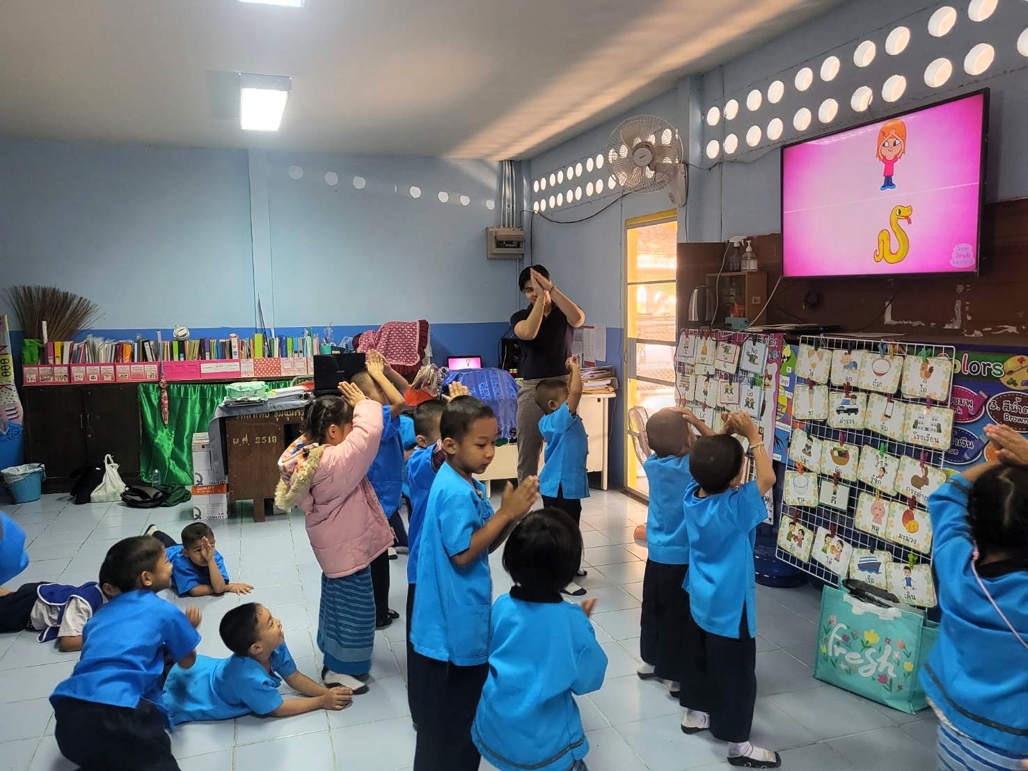 【タイ-チェンマイ】チャイルドケアプログラムスケジュール画像