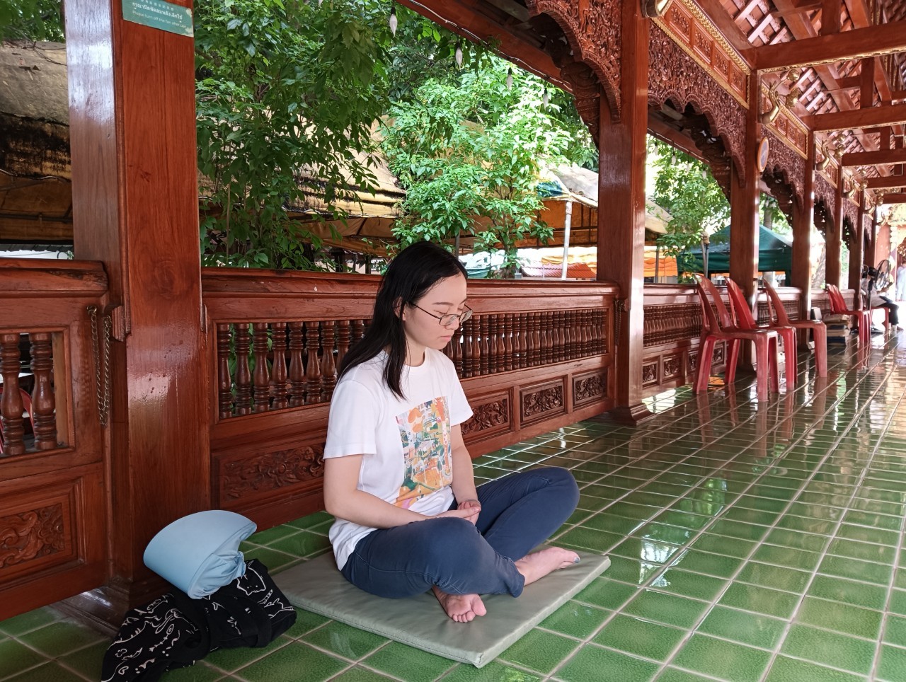 【タイ-チェンマイ】仏教体験プログラムスケジュール画像