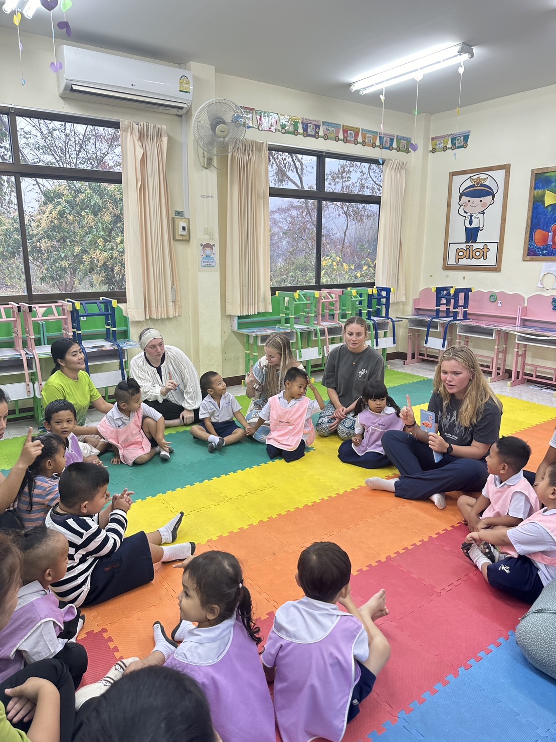 【タイ-チェンマイ】チャイルドケアプログラム