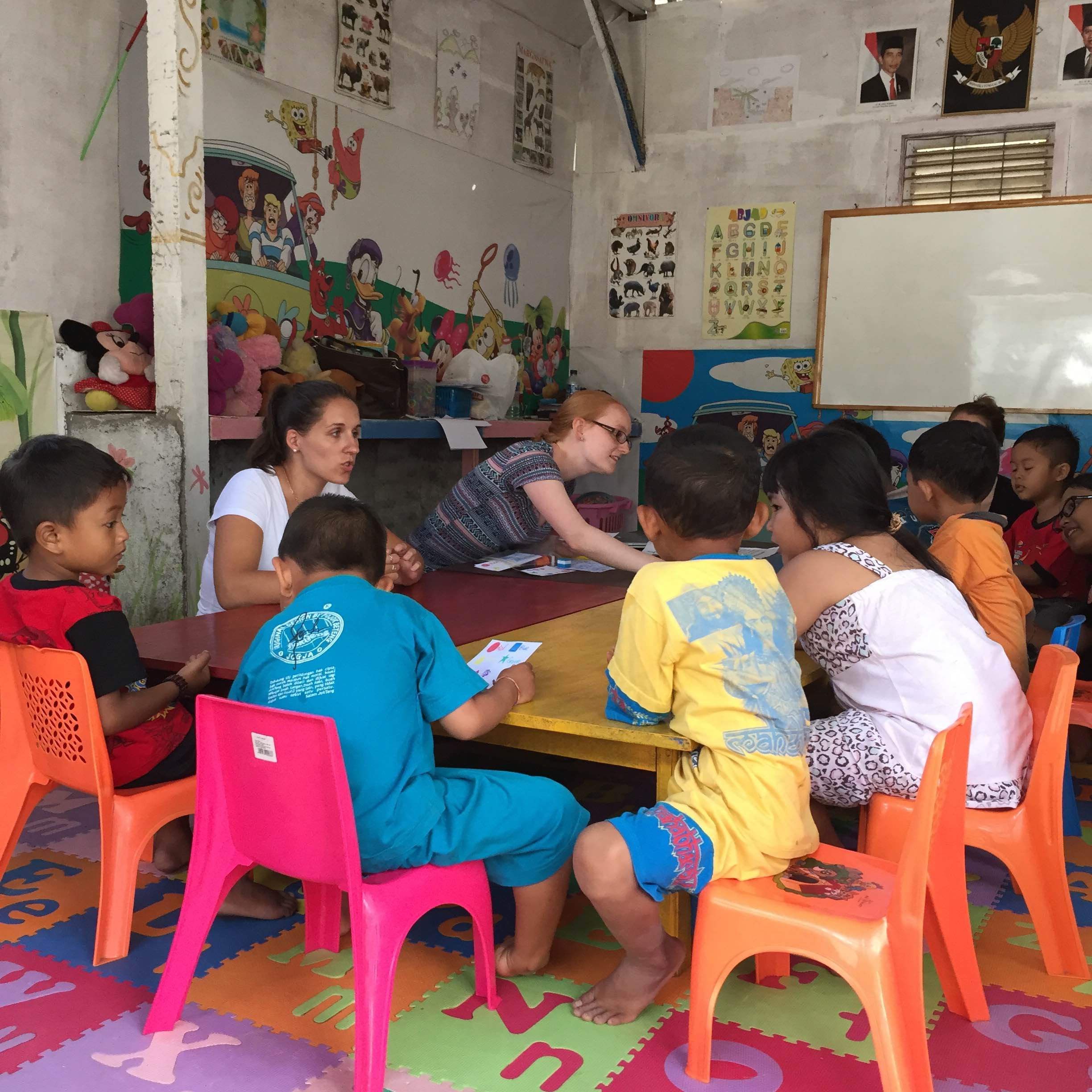 【インドネシア – ロビナ】チャイルドケアプログラムスケジュール画像