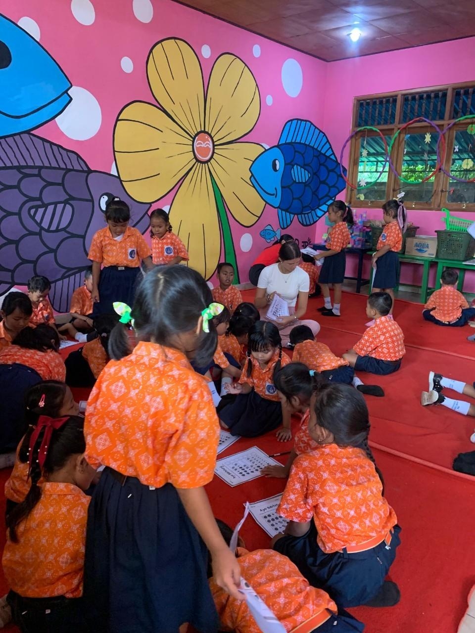 【インドネシア – ロビナ】教育プログラム業務内容画像