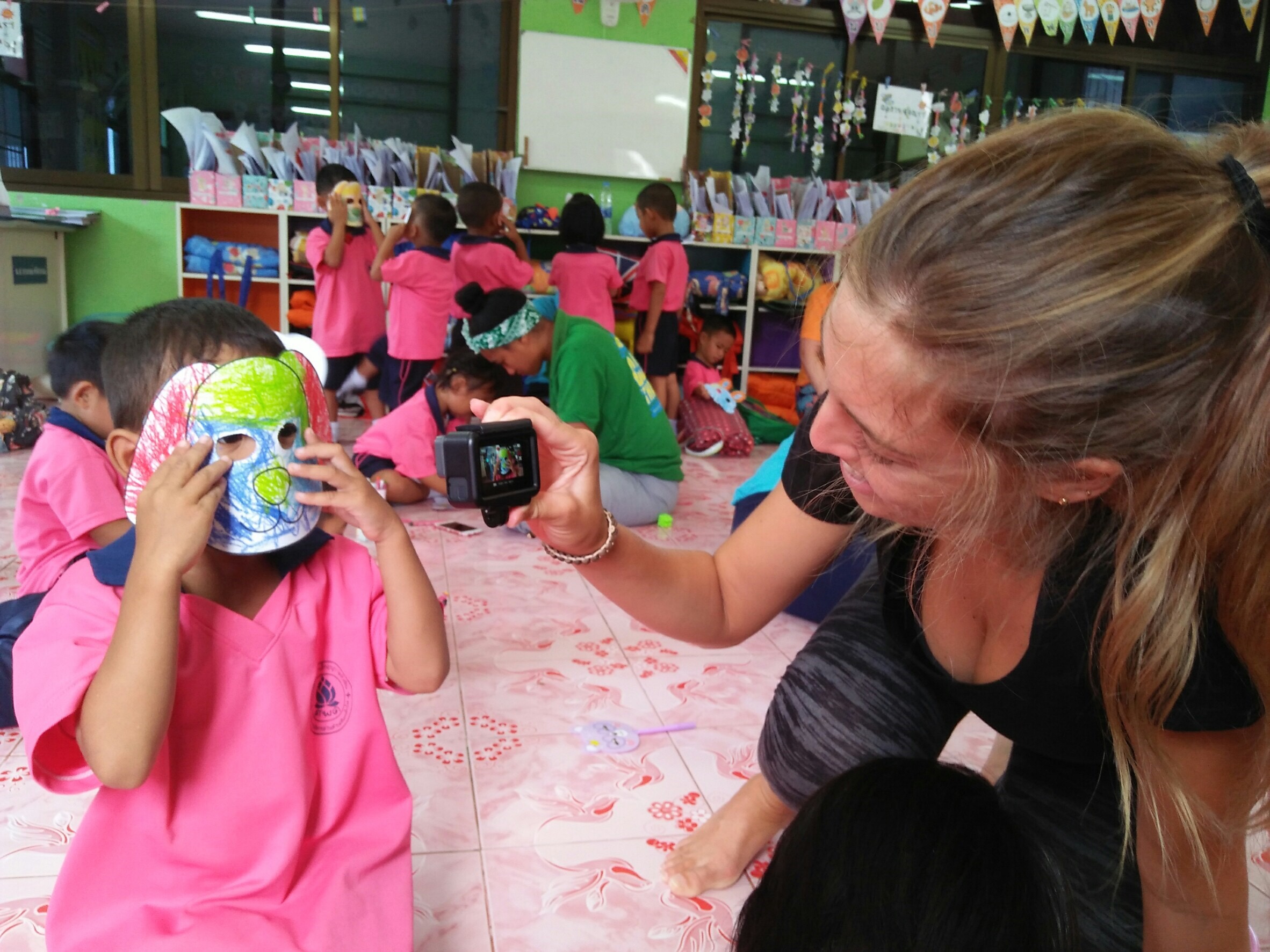 【タイ-ホアヒン】チャイルドケアプログラム業務内容画像