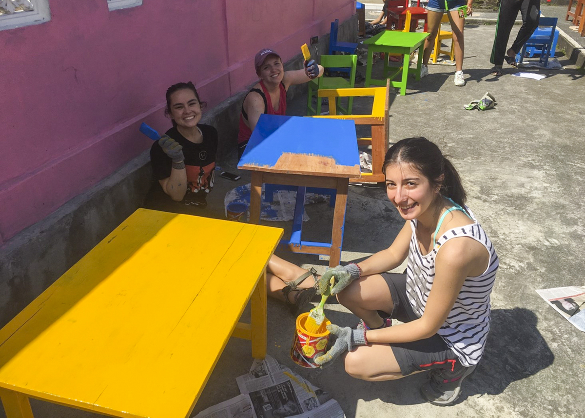 【インドネシア – ウブド】改修プログラムスケジュール画像