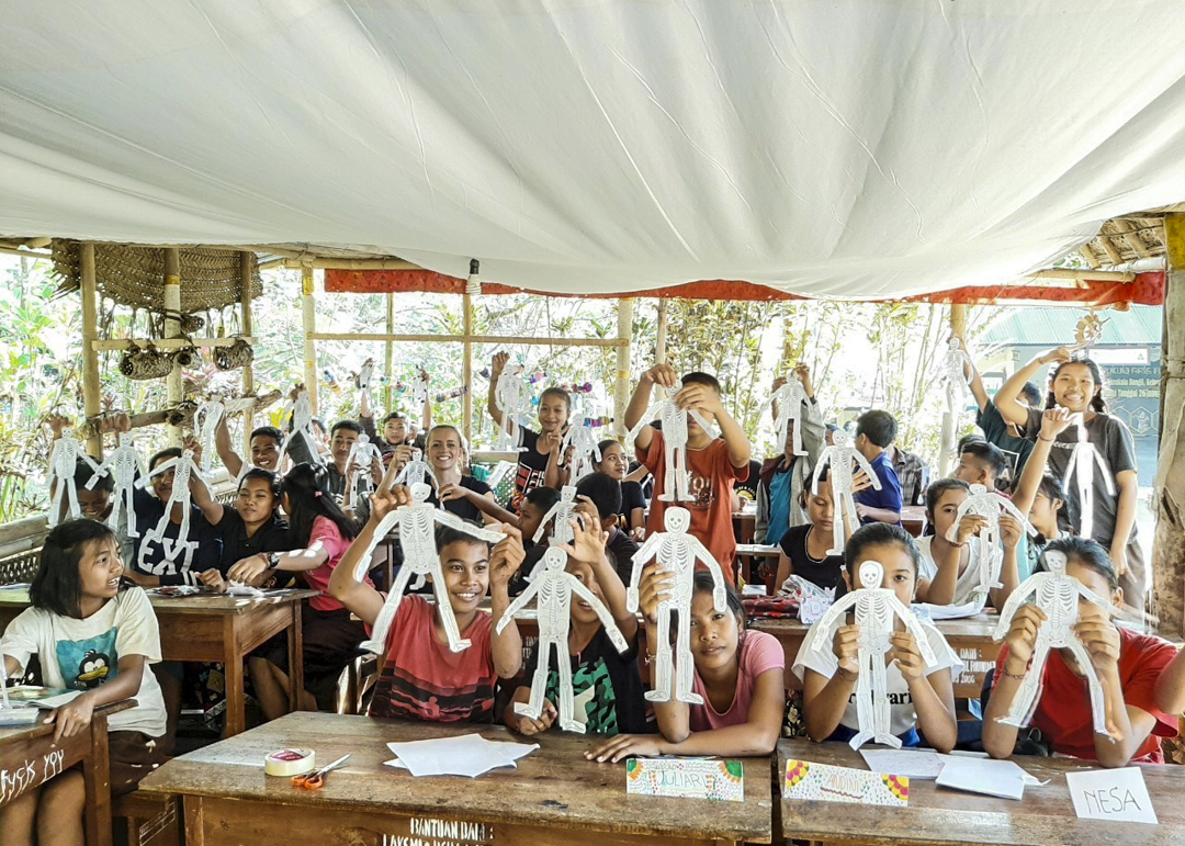 【インドネシア – ウブド】衛生教育プログラムスケジュール画像