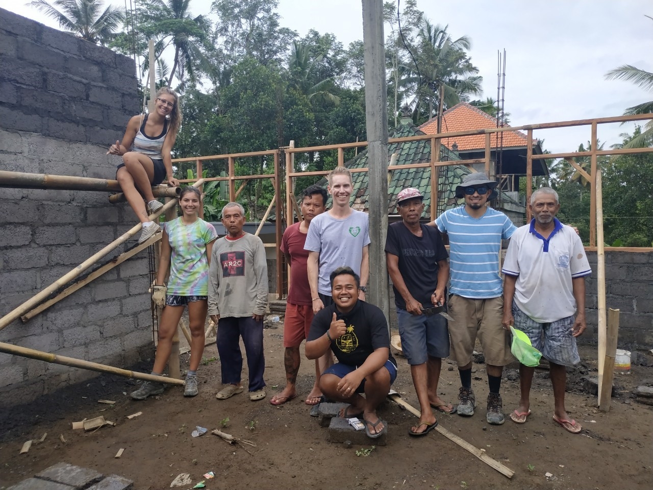 【インドネシア – ウブド】改修プログラムスケジュール画像