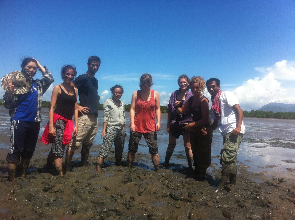 【カンボジア – カンポット】マングローブ保護業務内容画像