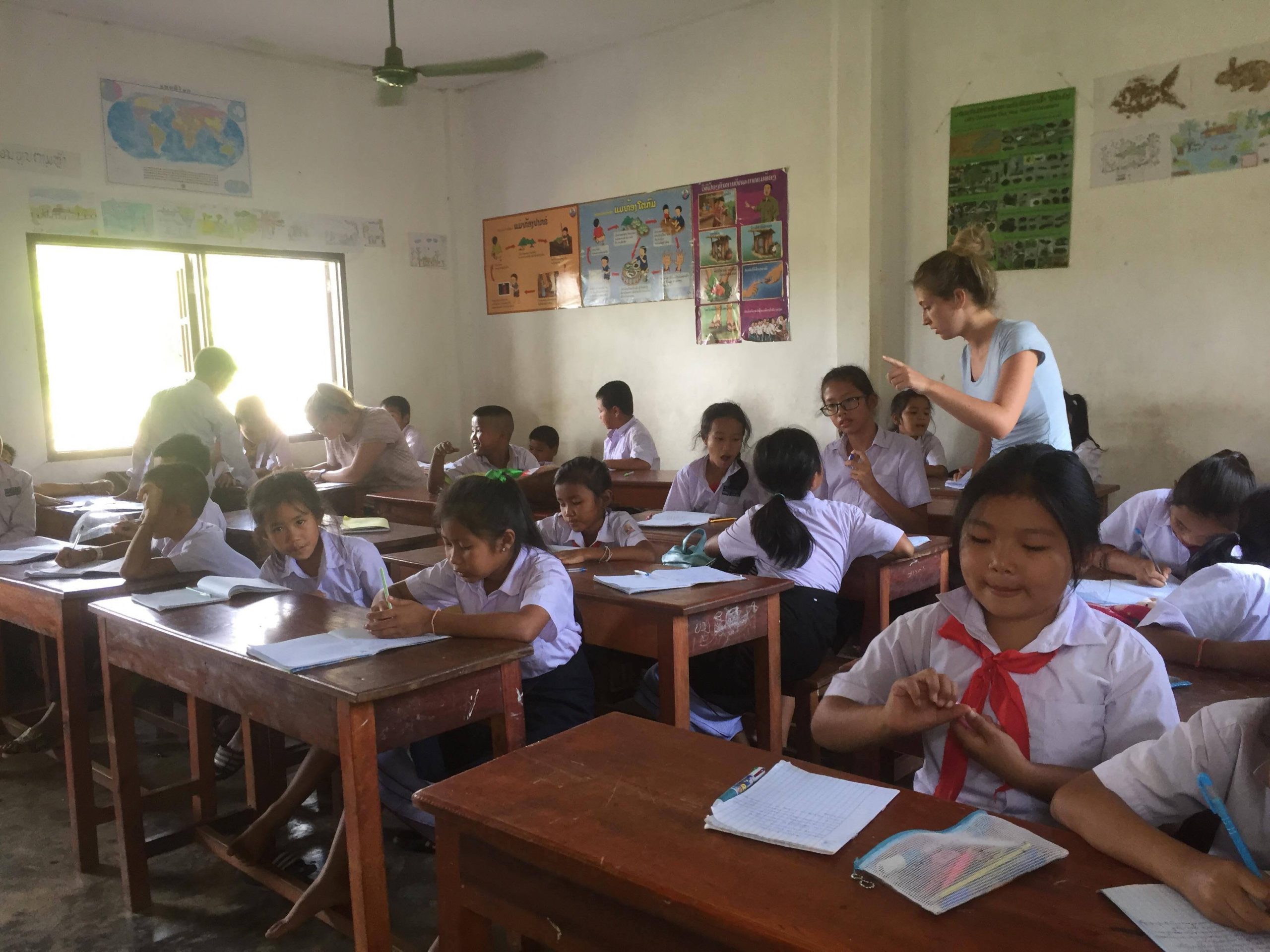 【ラオス】教育プログラムスケジュール画像