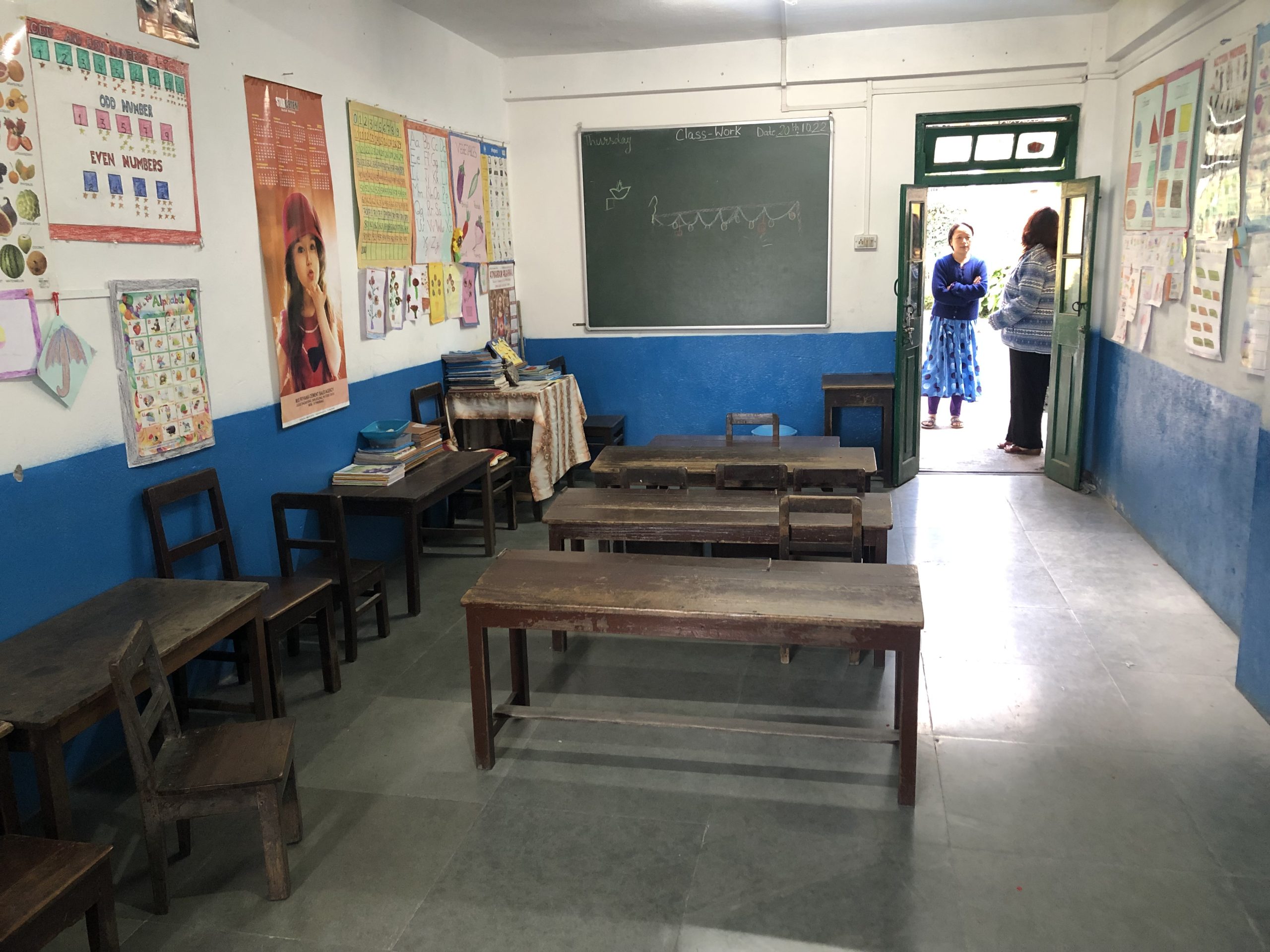 【インド】幼稚園の教育業務内容画像