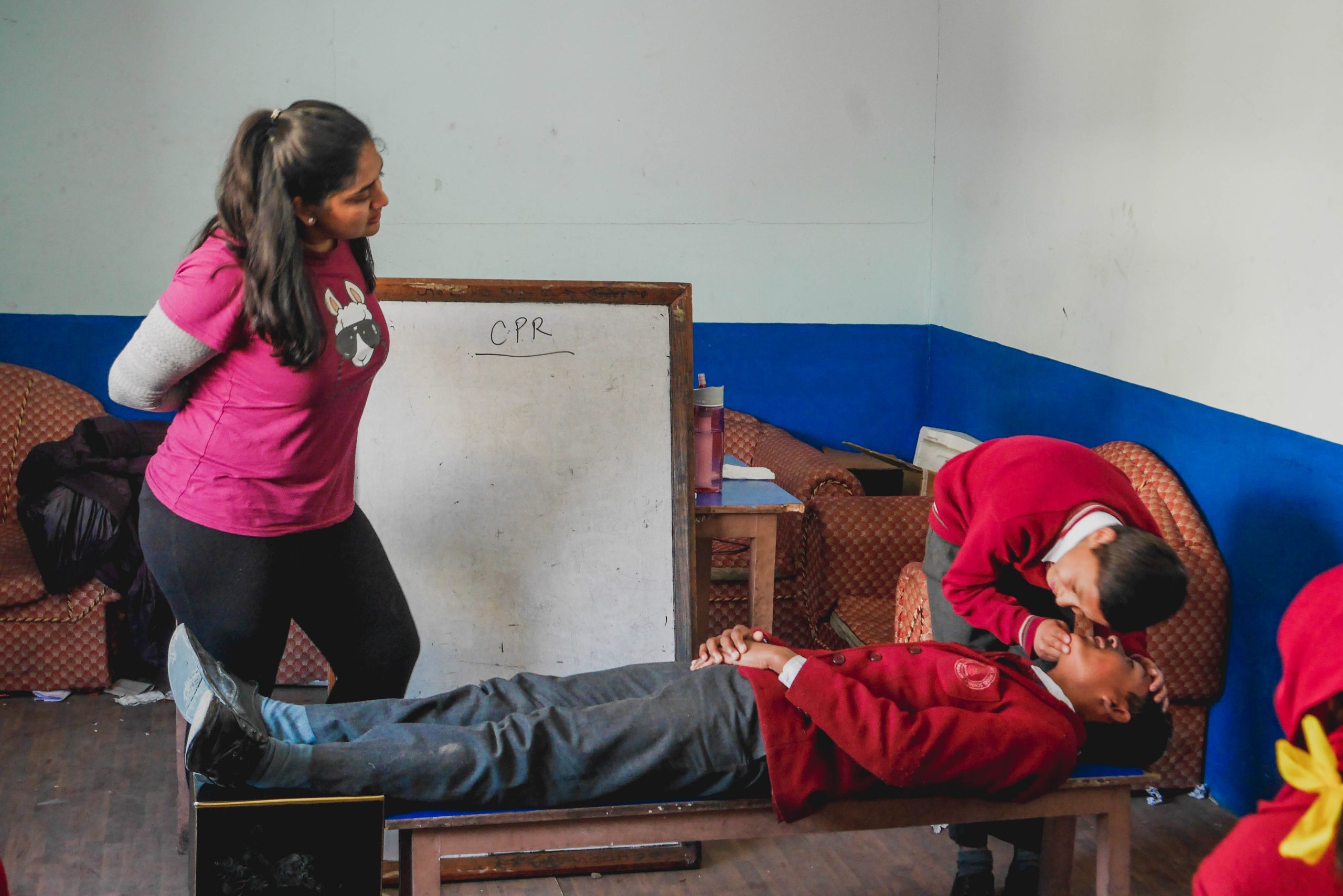 【ネパール – カトマンズ】健康教育プログラム業務内容画像