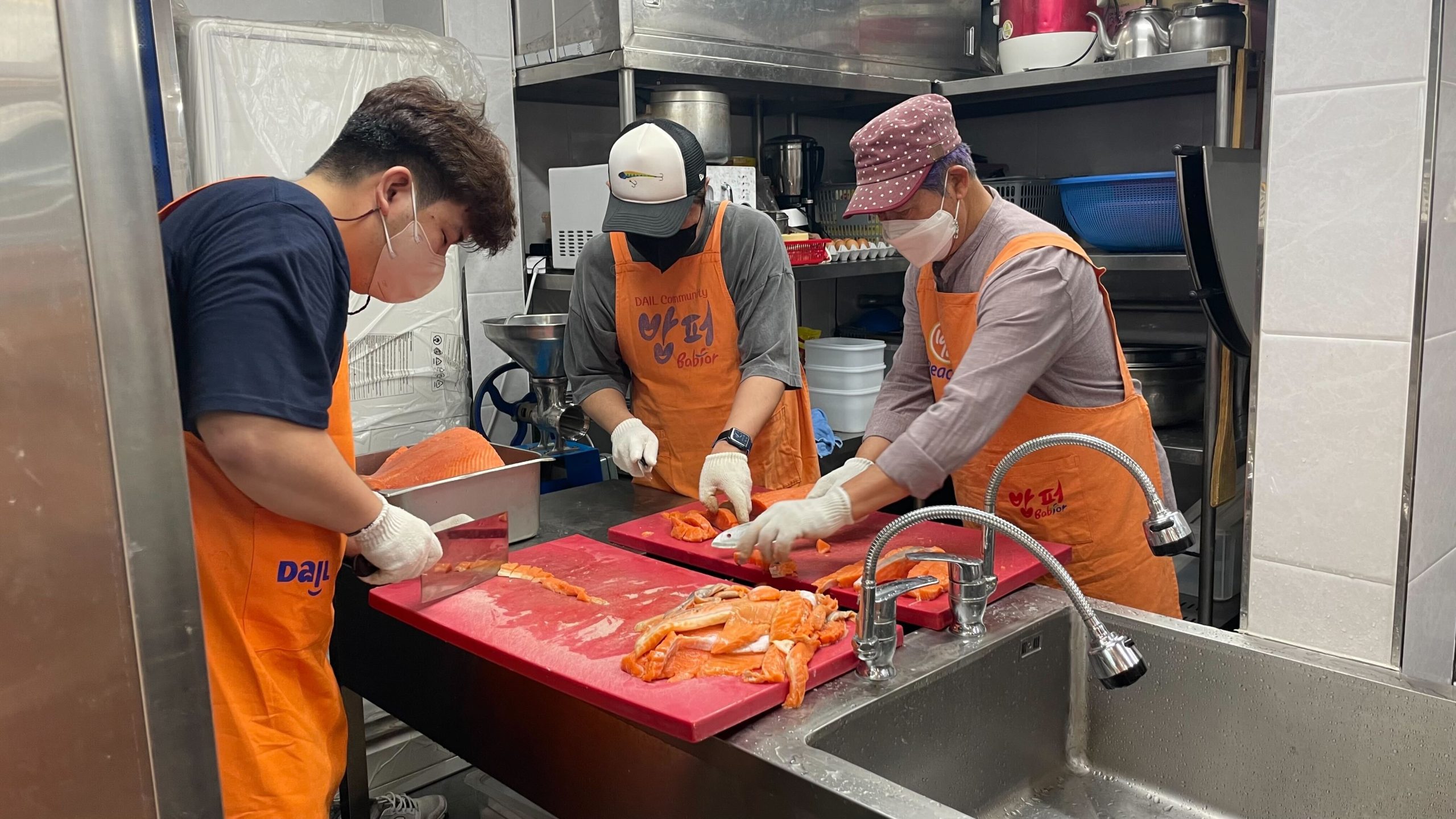 【韓国】食事支援プログラム業務内容画像