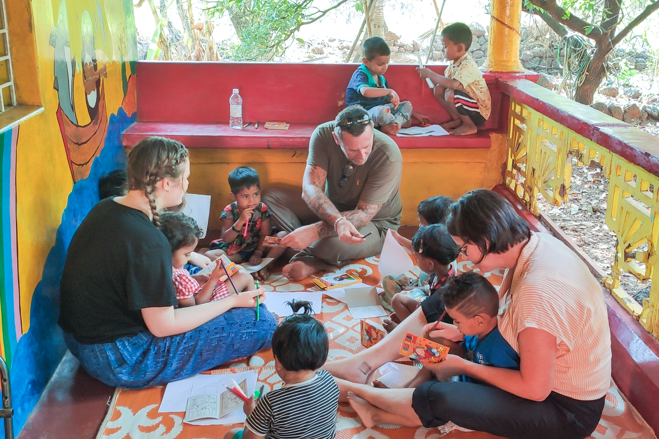 【インド】幼稚園の教育スケジュール画像