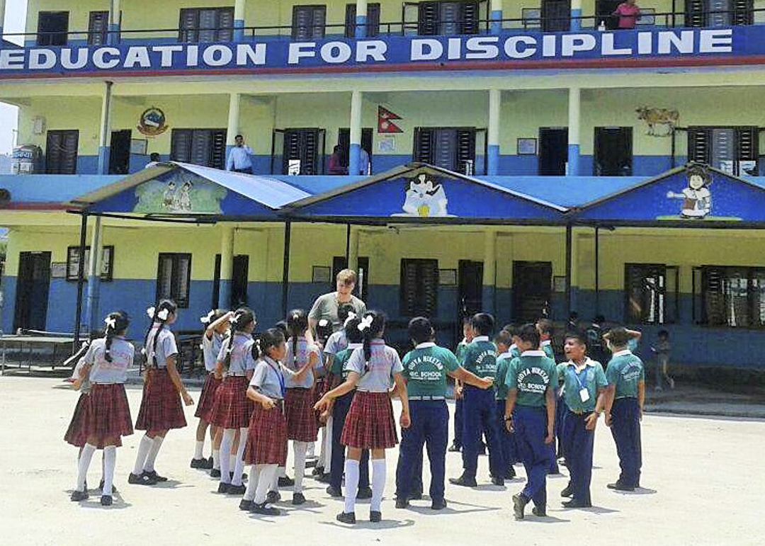 【ネパール – ポカラ】チャイルドケアプログラムスケジュール画像