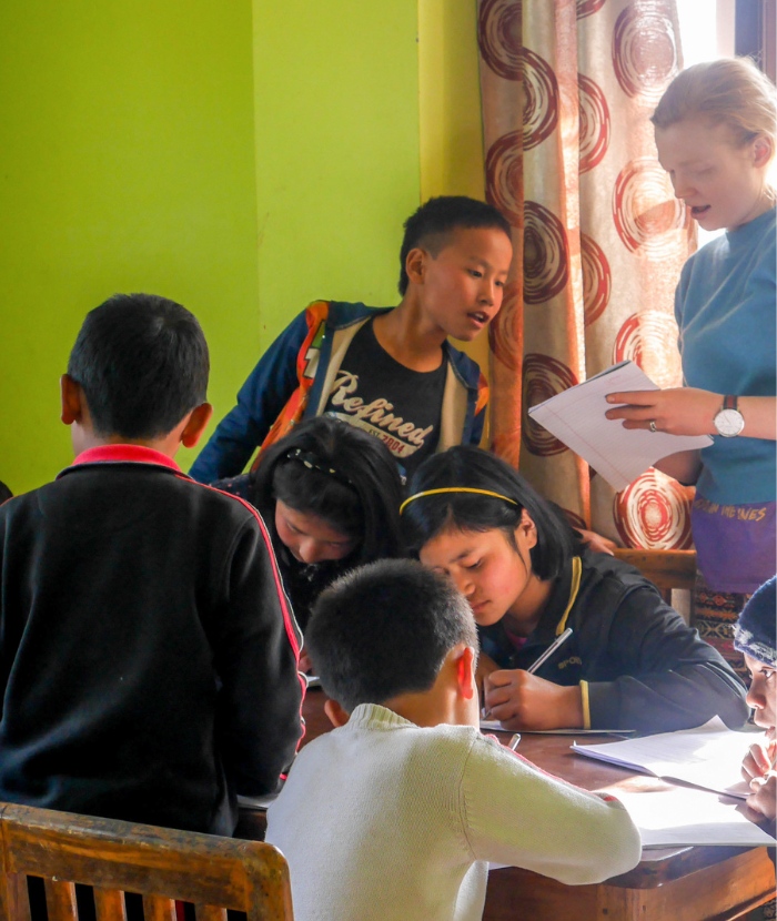 【インド】教育プログラム業務内容画像