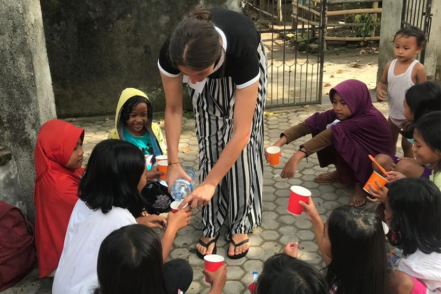 【インドネシア – ロンボク島】衛生教育プログラムスケジュール画像
