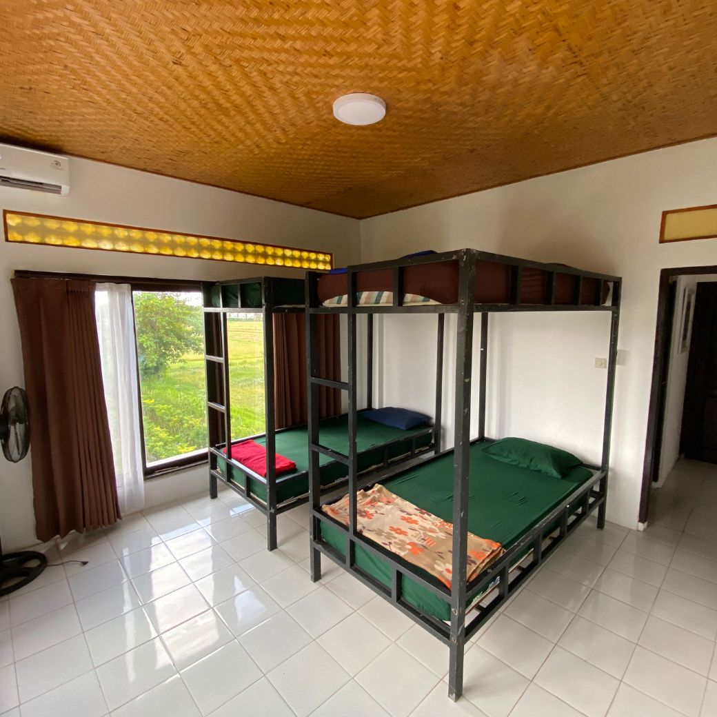 【インドネシア –  ロビナ】ヨガと瞑想プログラム宿泊先画像