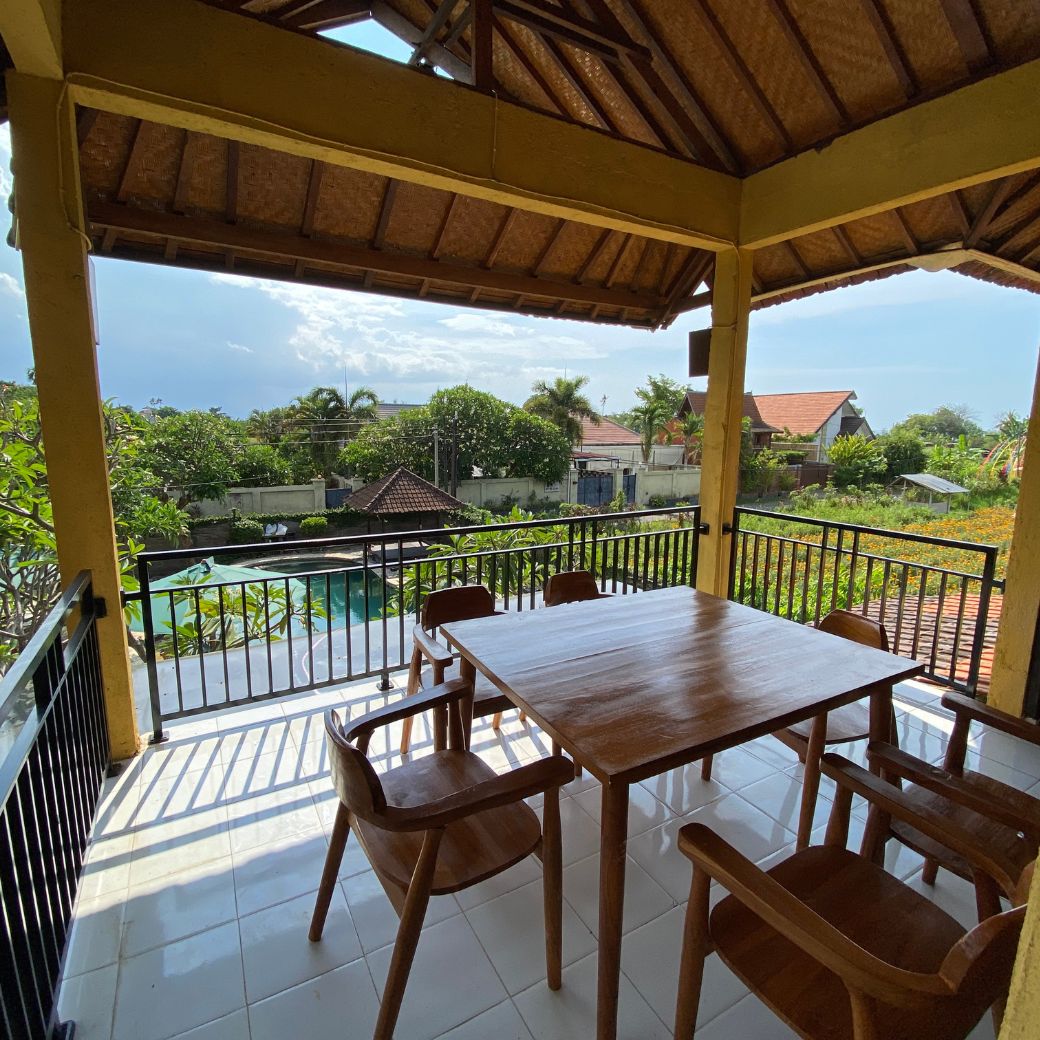 【インドネシア –  ロビナ】ヨガと瞑想プログラム宿泊先画像