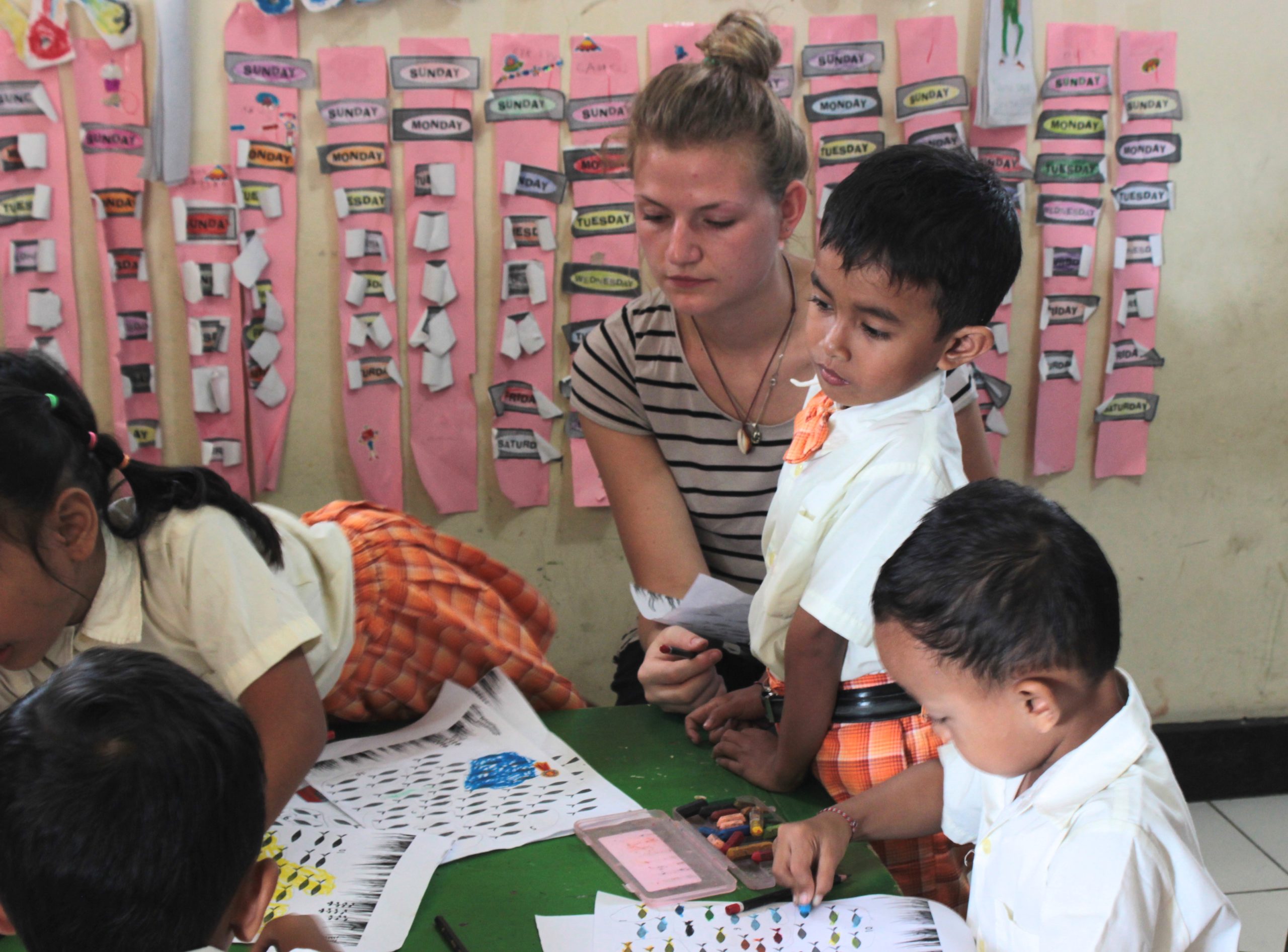 【インドネシア – ウブド】チャイルドケアプログラム業務内容画像