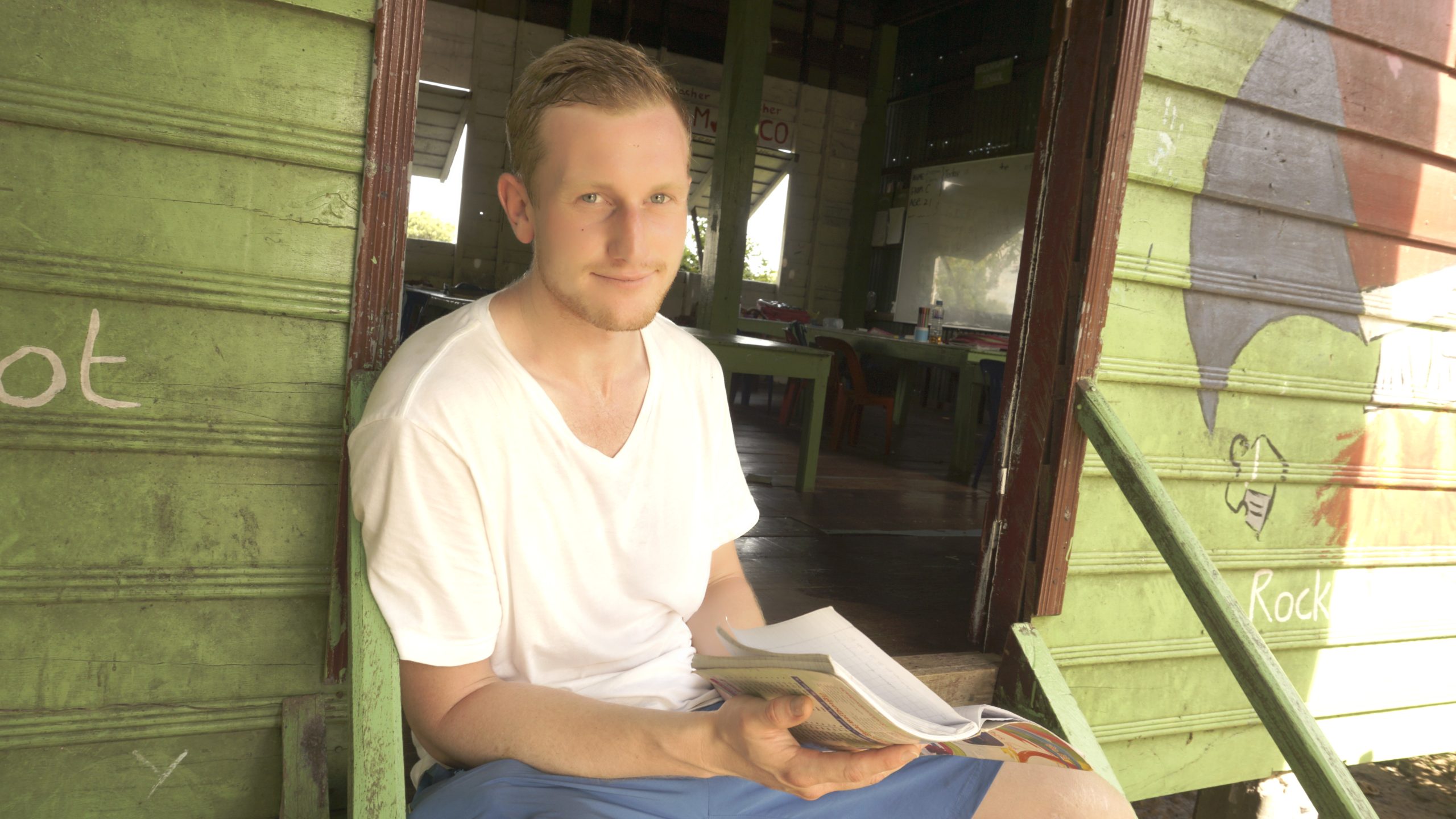 【カンボジア – サムラン】青空教室プログラムスケジュール画像