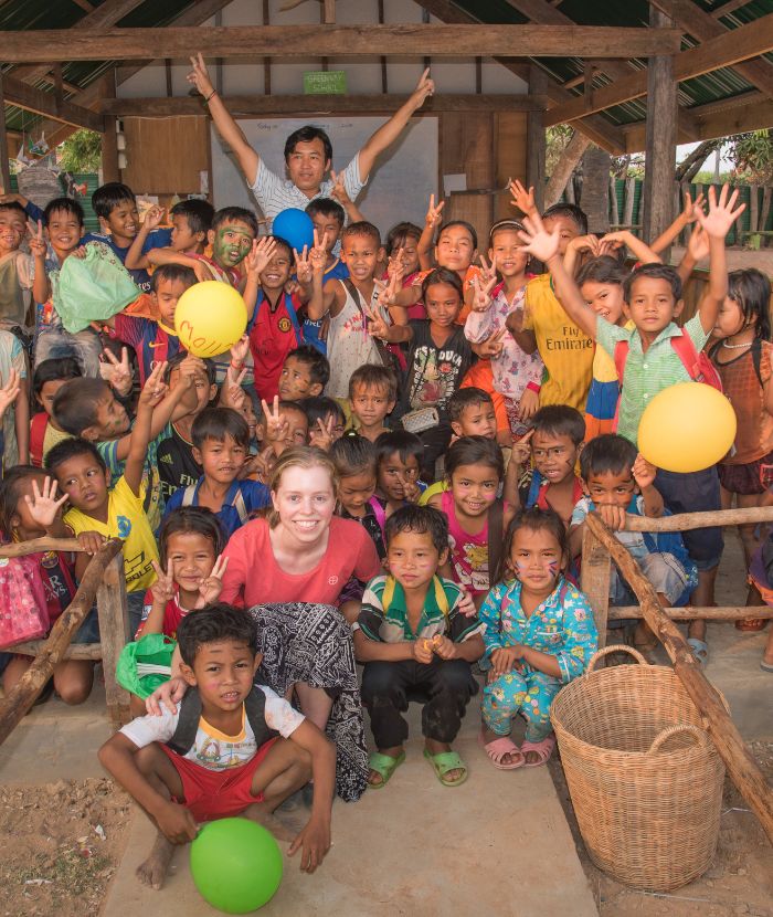 【カンボジア – サムラン】青空教室プログラム業務内容画像