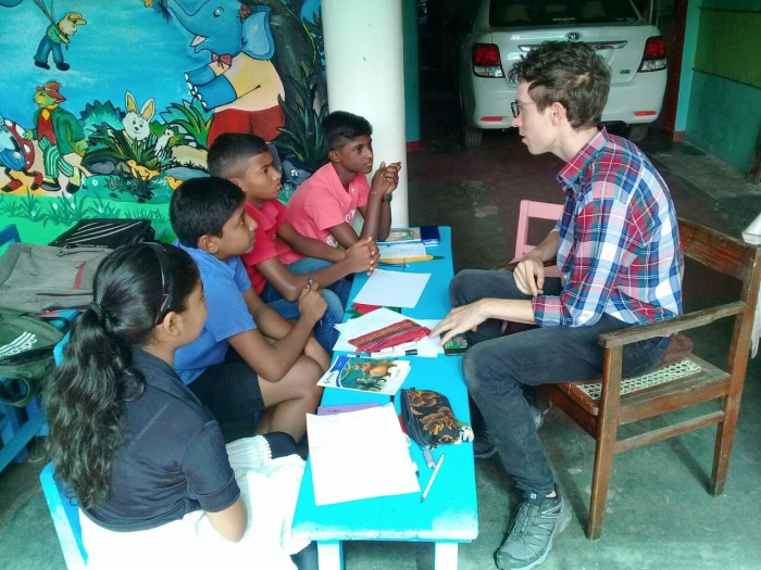 【スリランカ – ハングラケータ】教育プログラム業務内容画像