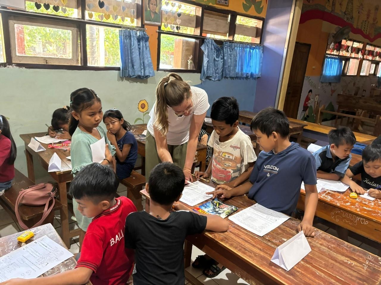 【インドネシア – ロンボク島】教育プログラムスケジュール画像