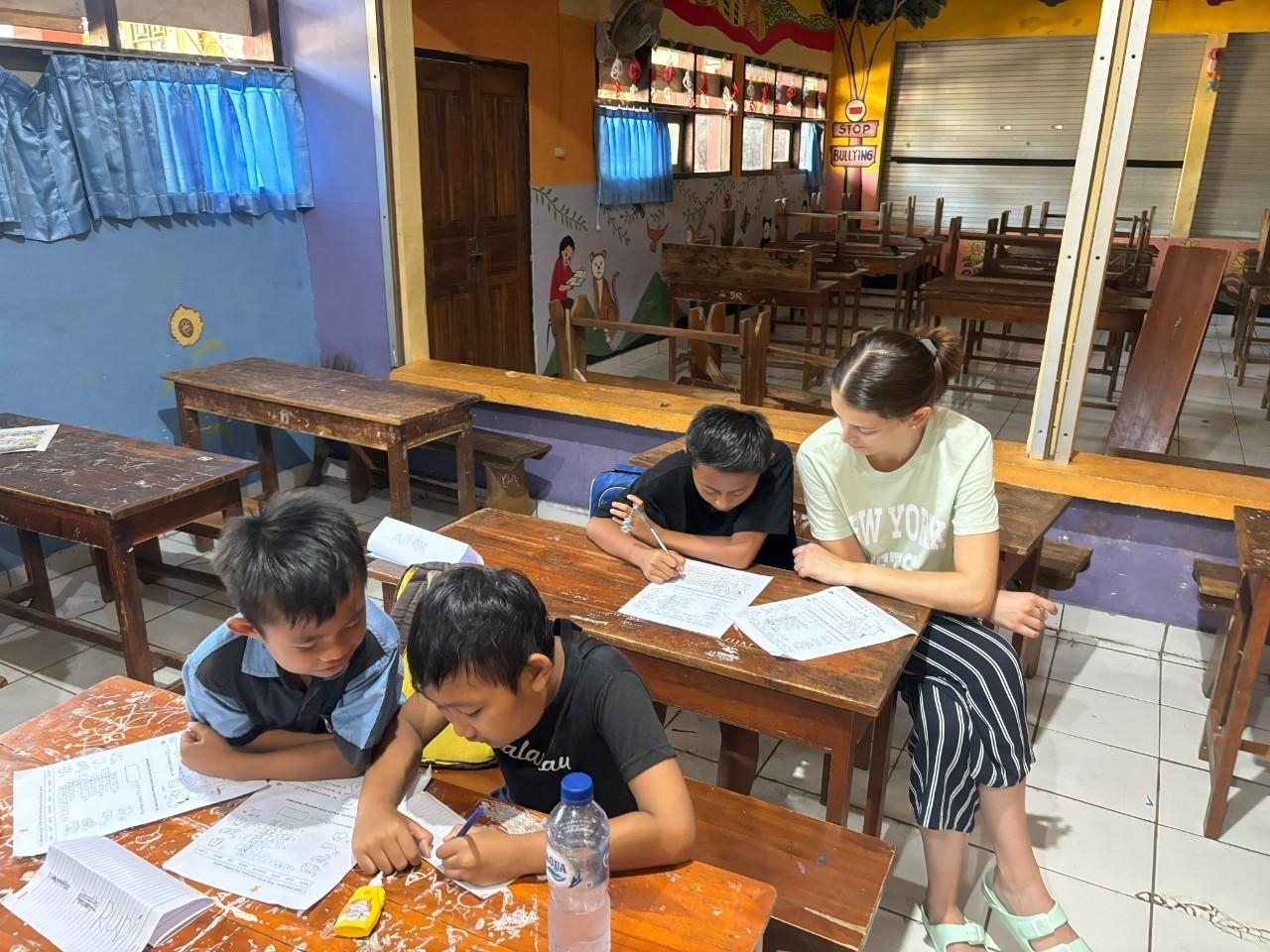 【インドネシア – ロンボク島】教育プログラム業務内容画像