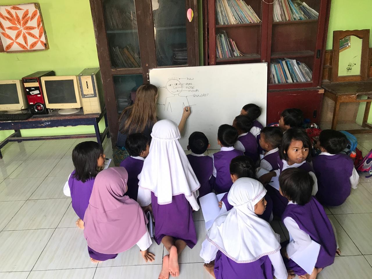 【インドネシア – ロンボク島】チャイルドケアプログラムスケジュール画像