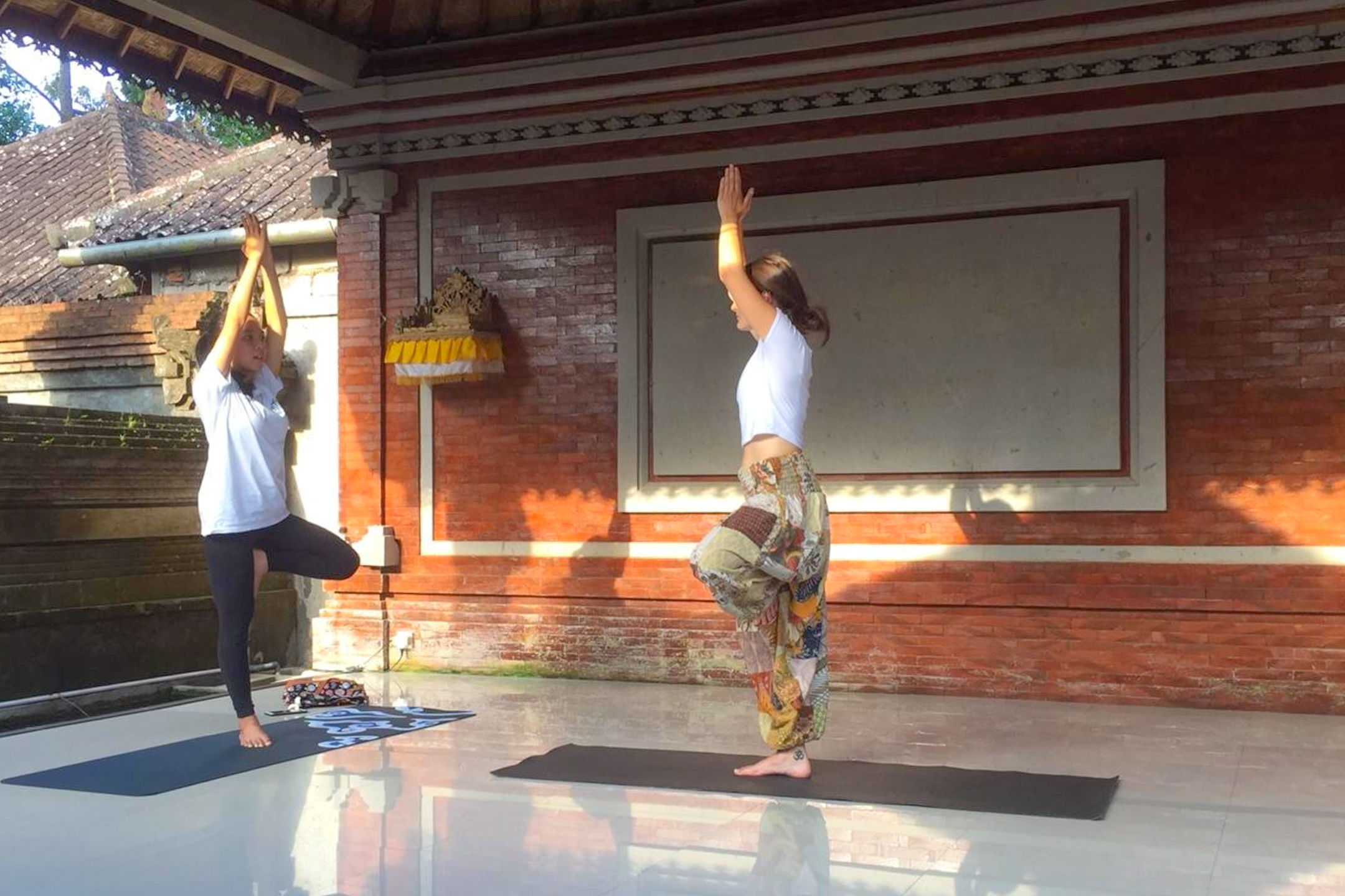 【インドネシア – ウブド】バリ島でヨガと瞑想プログラム業務内容画像