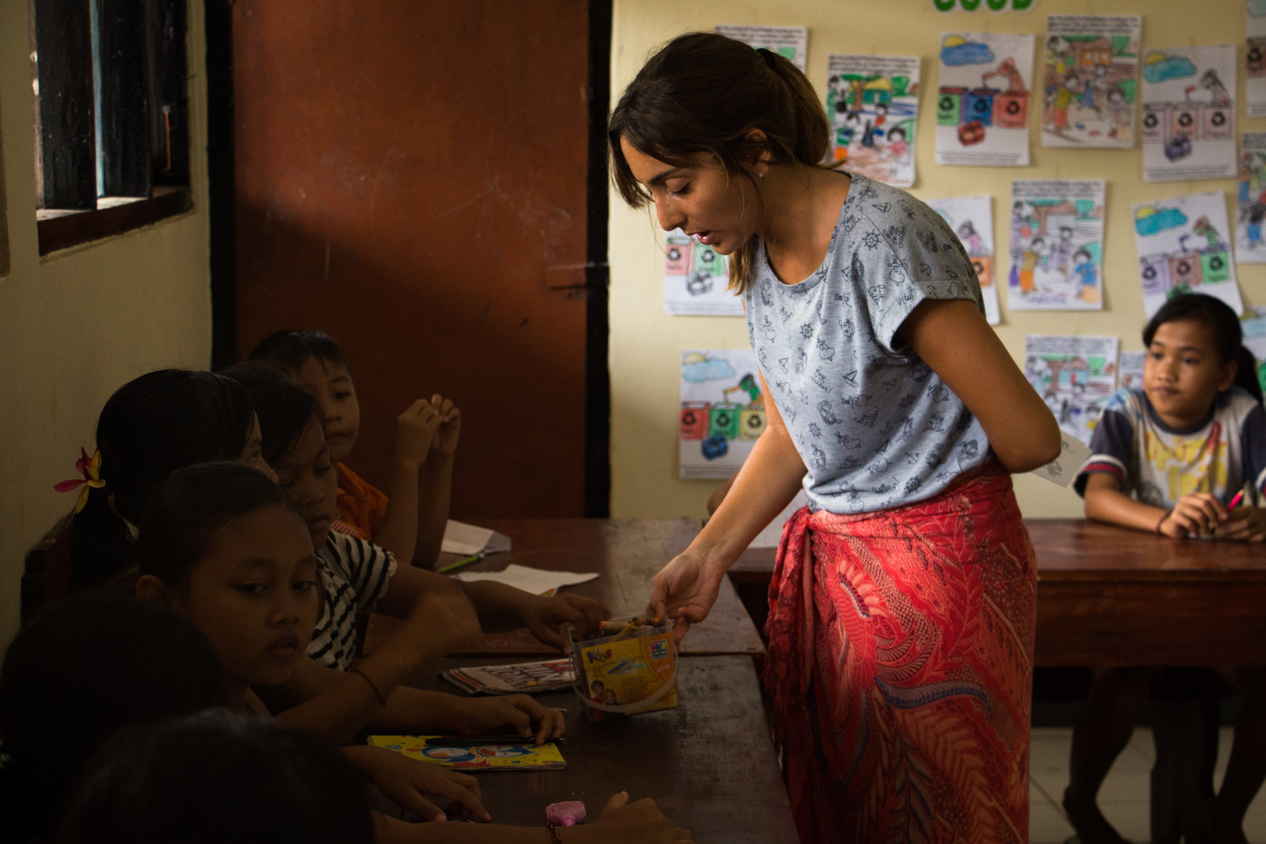 【インドネシア – ウブド】衛生教育プログラム業務内容画像