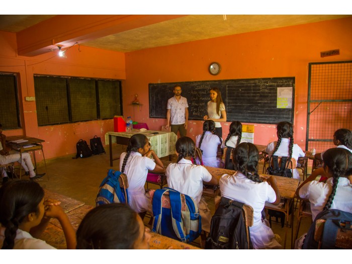 【スリランカ – ハングラケータ】教育プログラムスケジュール画像