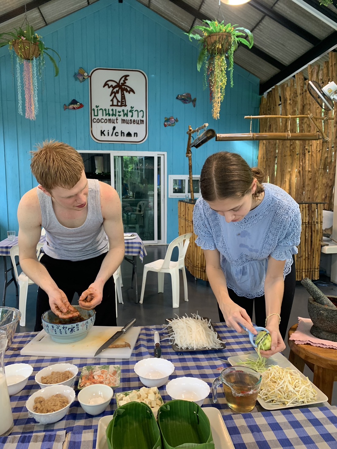 【タイ – サムイ島】文化体験プログラムスケジュール画像