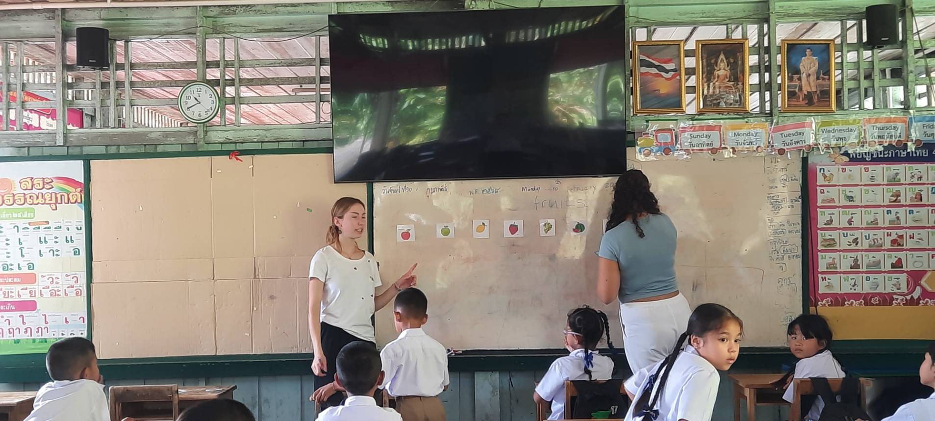 【タイ – サムイ島】教育プログラムスケジュール画像