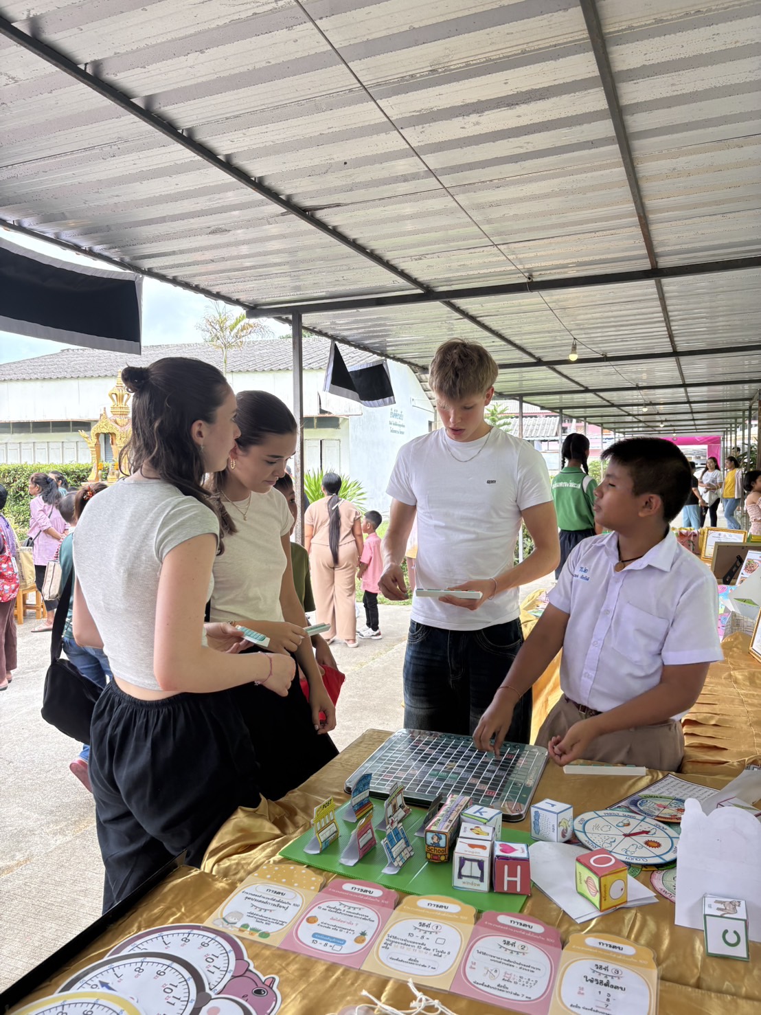 【タイ – サムイ島】教育プログラムスケジュール画像